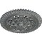 Ekena Millwork York Ceiling Medallion (Fits Canopies up to 3 5/8"), Hand-Painted Platinum, 21 5/8"OD x 2 1/2"P CM21YOPLS - alternate 2